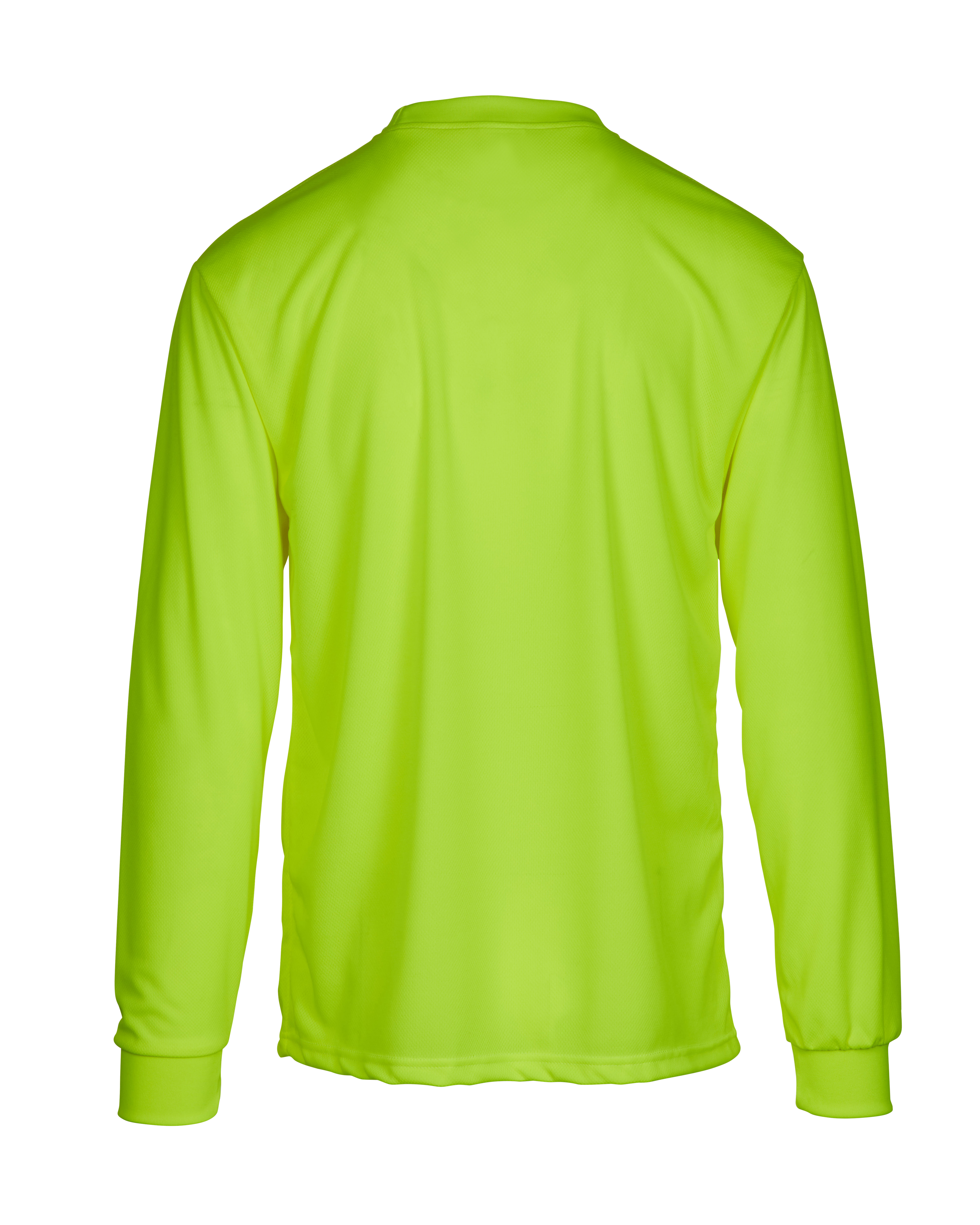 Picture of Max Apparel MAX451 Non Ansi Hi Viz Long Sleeve T-shirt, Safety Green